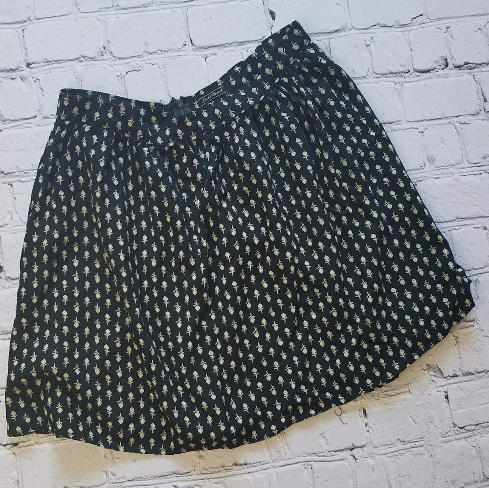 Lucky Brand Floral Mini Skirt Sz Medium